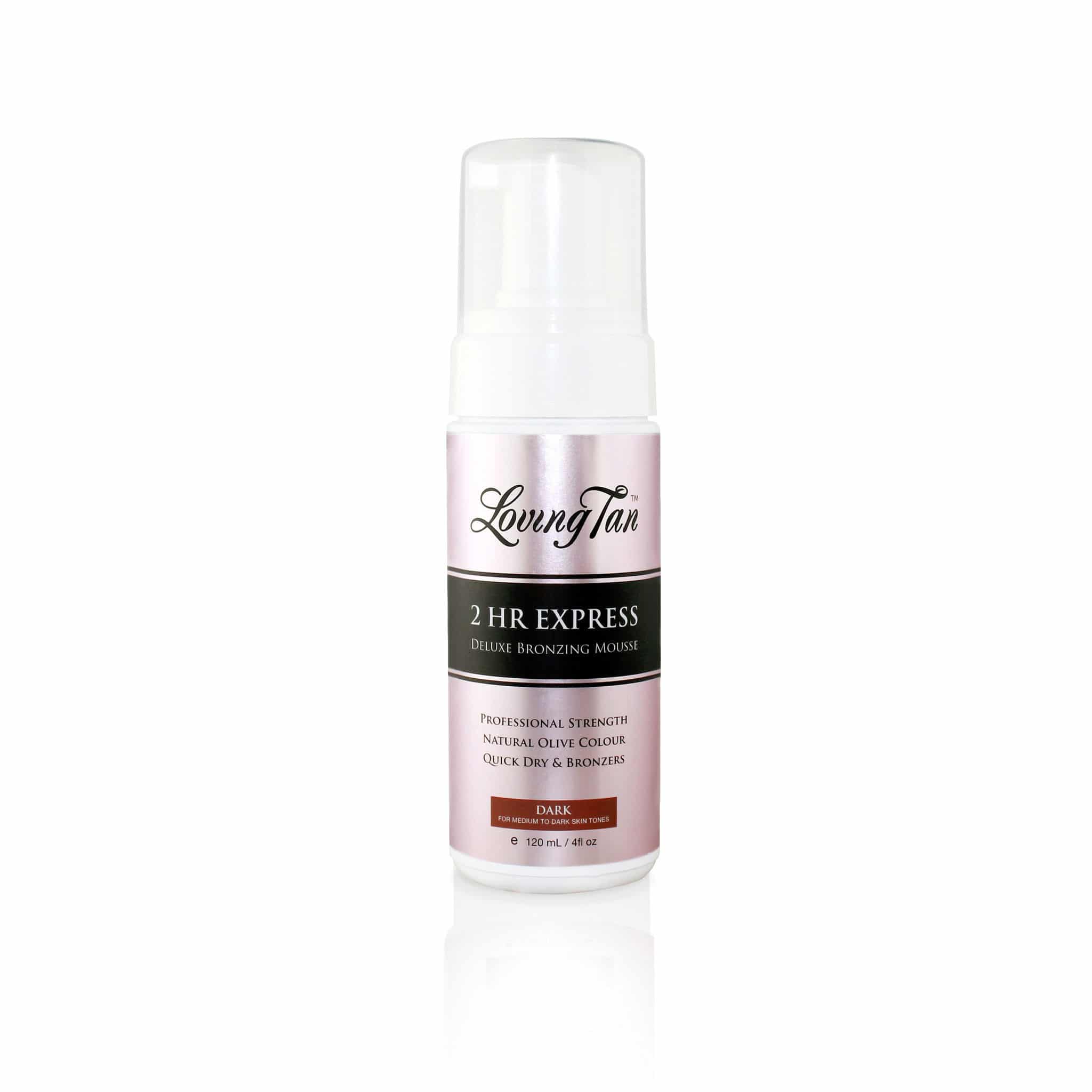 Loving Tan 2 Hour Express Mousse Dark 120ml The Beauty Lounge