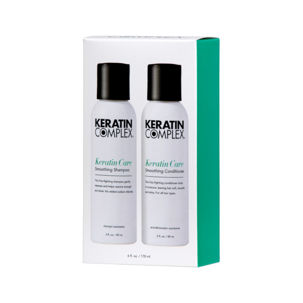 Keratin Complex Keratin Care Shampoo/Conditioner Travel Pack The Beauty Lounge