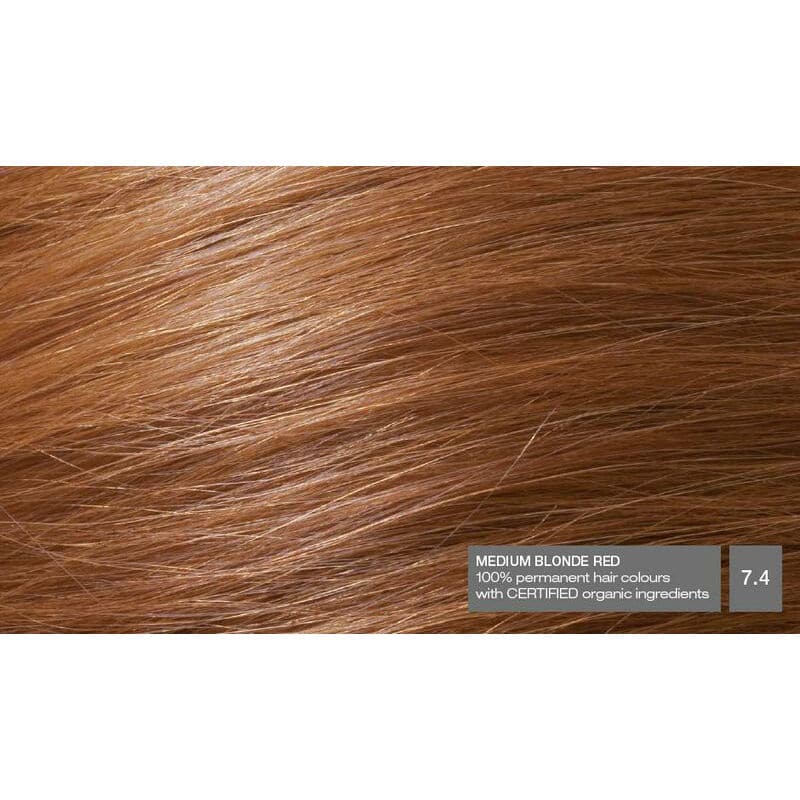 Naturigin Permanent Hair Colour - Medium Blonde Red 7.4.