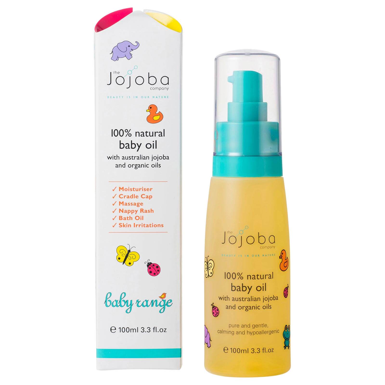 The Jojoba Company Baby Oil 100ml The Beauty Lounge