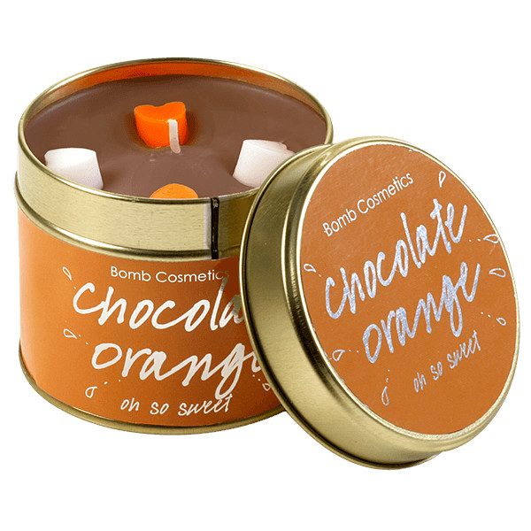 Bomb Chocolate Orange Tinned Candle The Beauty Lounge