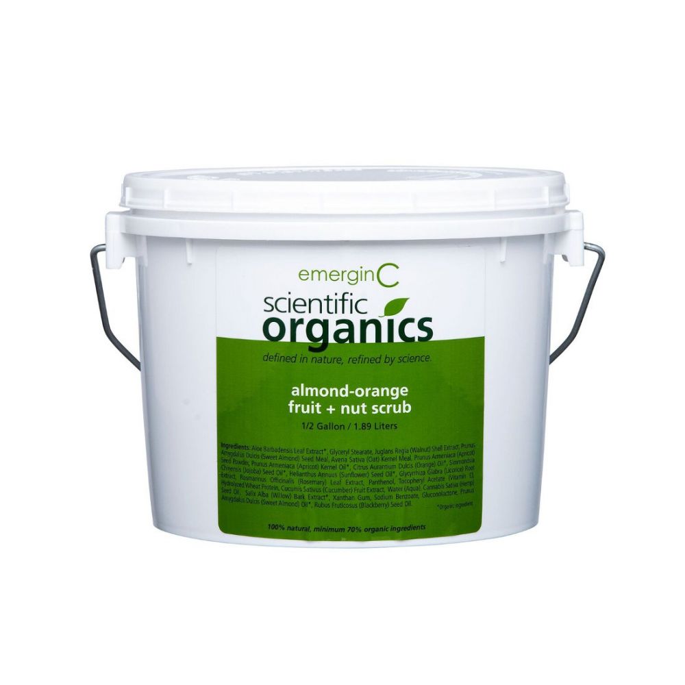 Scientific Organics AlmondOrange Fruit + Nut Scrub 1.9 Litres The